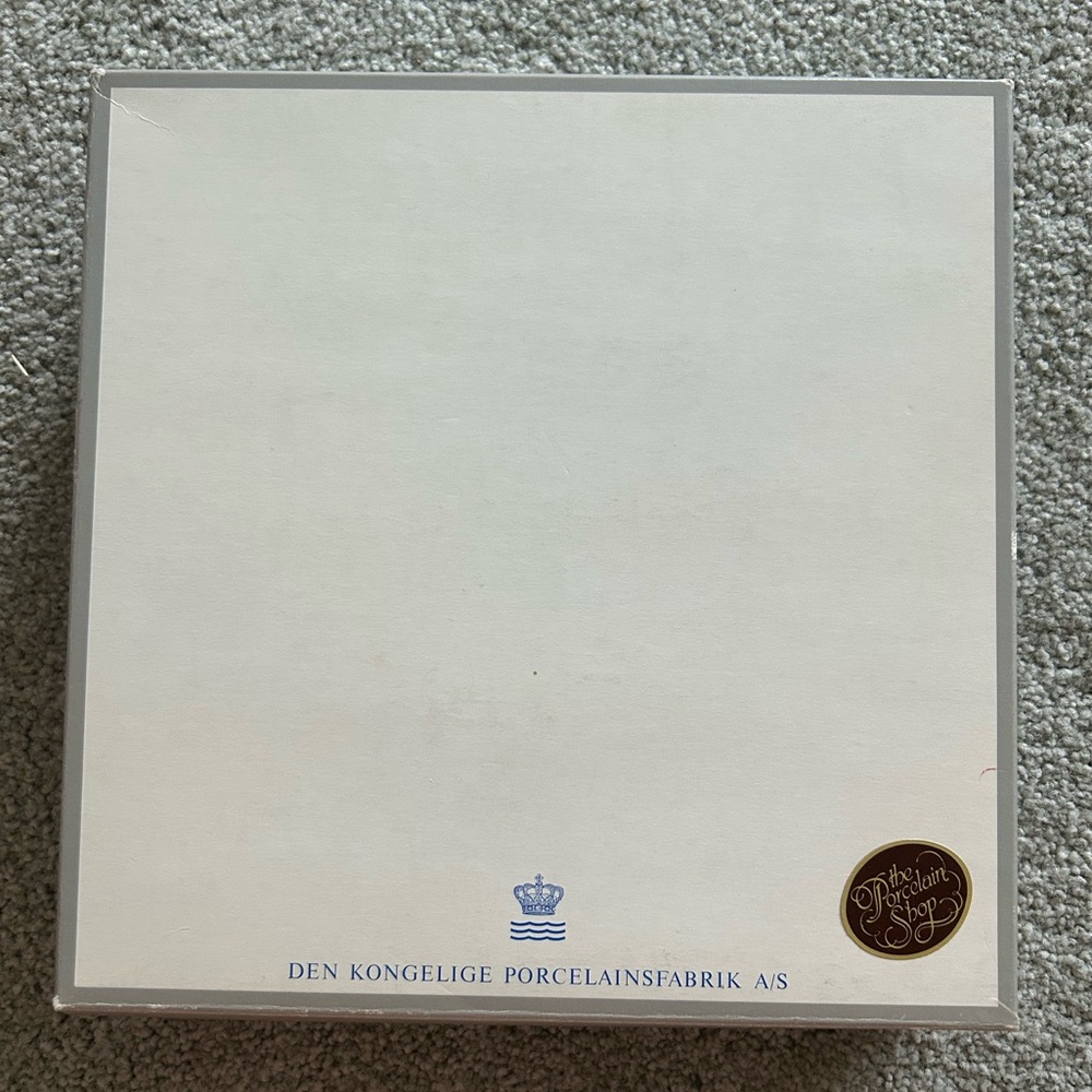 Royal Copenhagen Porcelain Plates 1983-1986